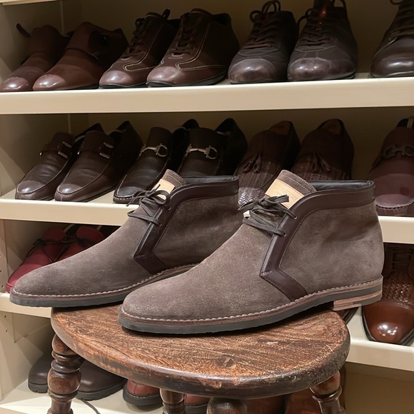 Like Brand New, Authentic Louis Vuitton Men’s Suede Boot - Picture 4 of 9